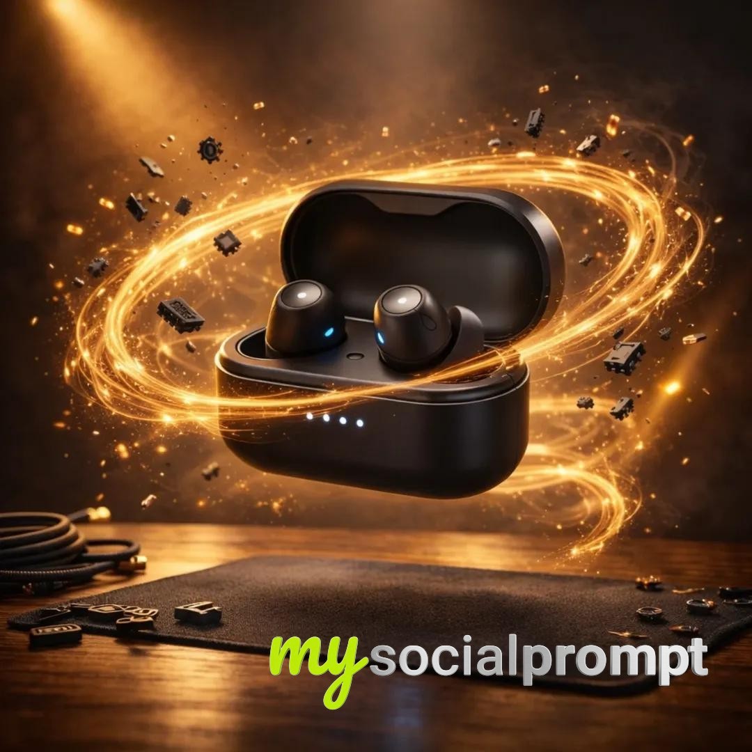 nanobanana prompt: Hyper-realistic Gaming Mouse with Cinematic Energy Rings 3