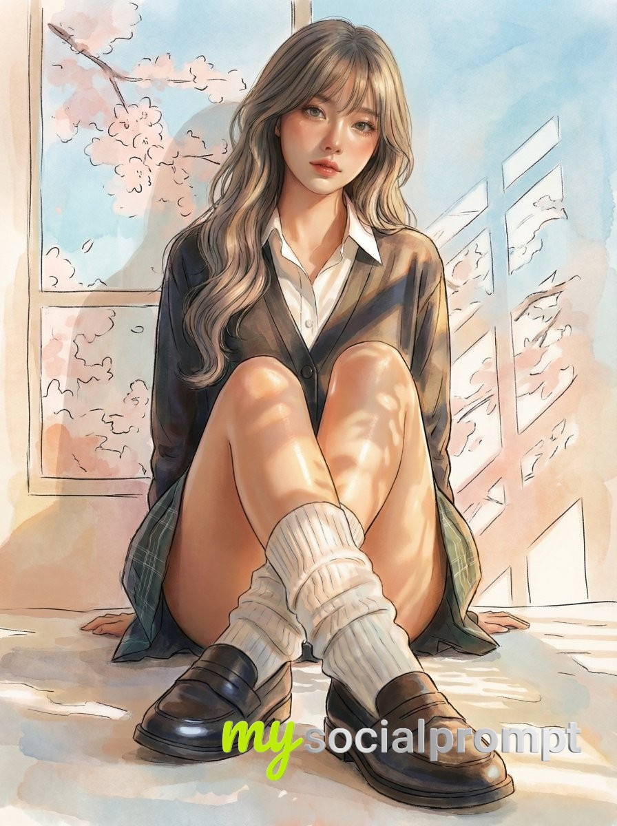 nanobanana prompt: Anime-to-Realism Clothing Physics Test with GPT Image 1.5