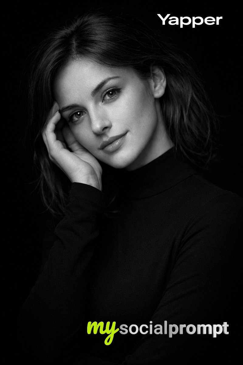 nanobanana prompt: High-Contrast Monochrome Portrait – Cinematic Fine-Art Editorial Style 3