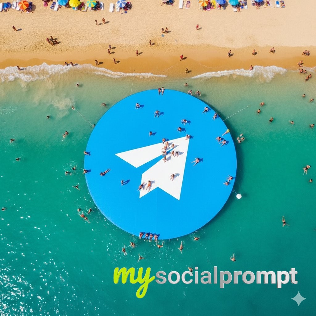 nanobanana prompt: Aerial Hyperrealism of Inflatable WhatsApp Logo in Tropical Setting 2