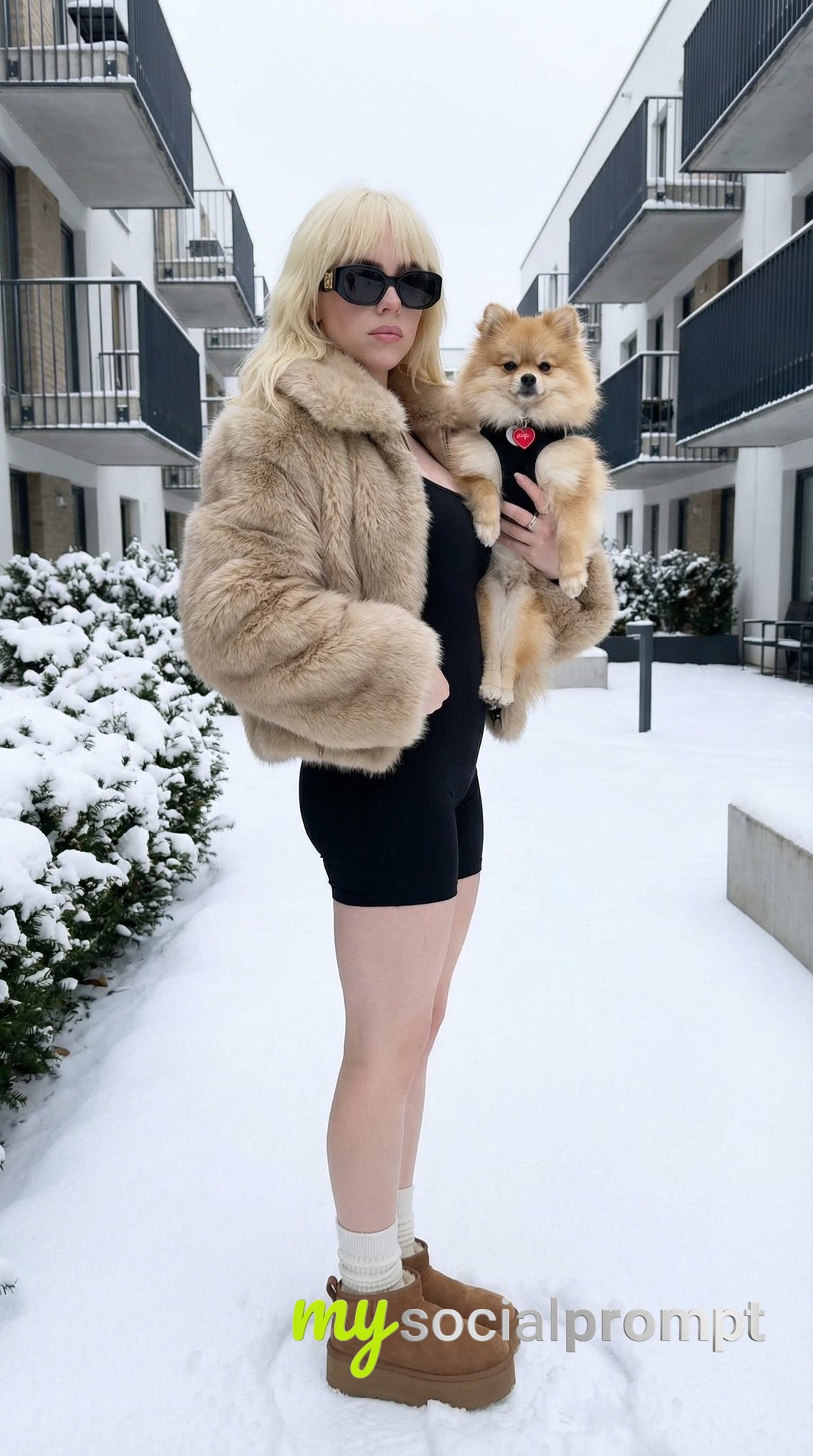 nanobanana prompt: Editorial Winter Fashion with Cinematic Natural Lighting