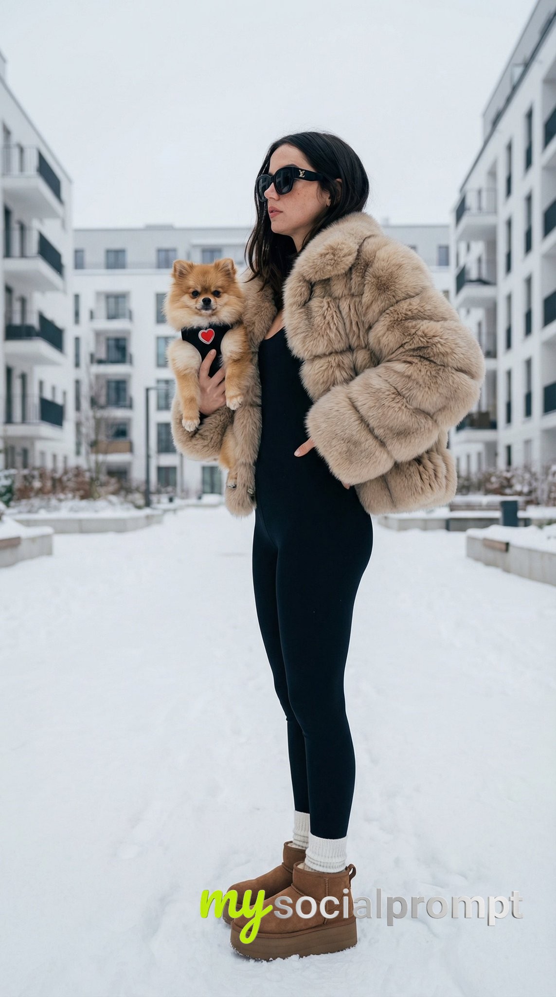 nanobanana prompt: Editorial Winter Fashion with Cinematic Natural Lighting 2