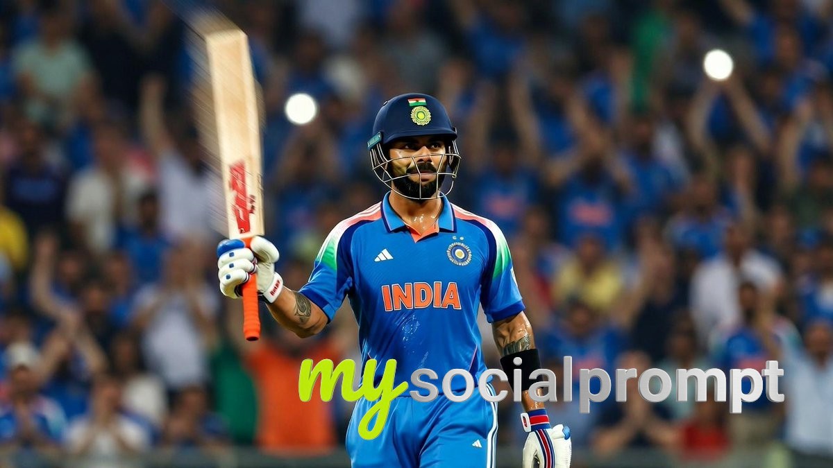 nanobanana prompt: Virat Kohli Cinematic Sports Photography Realistic Portrait 3