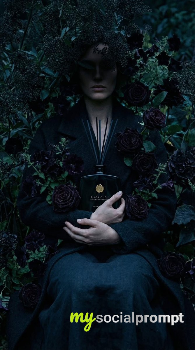 nanobanana prompt: Luxury Fragrance Photography with Cinematic Lighting & Hyper-realism 3