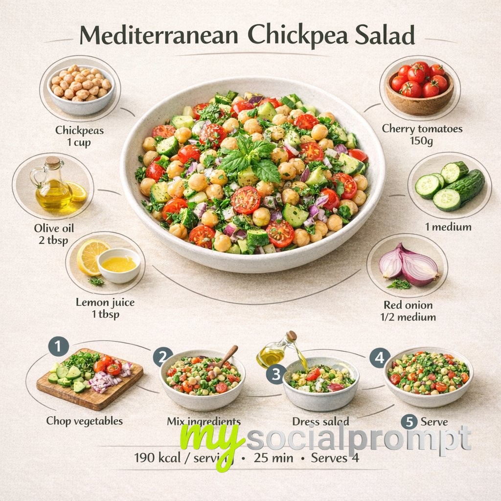 nanobanana prompt: Minimalist Modern Recipe Infographic with Scandinavian Design - AI Prompt Image 4