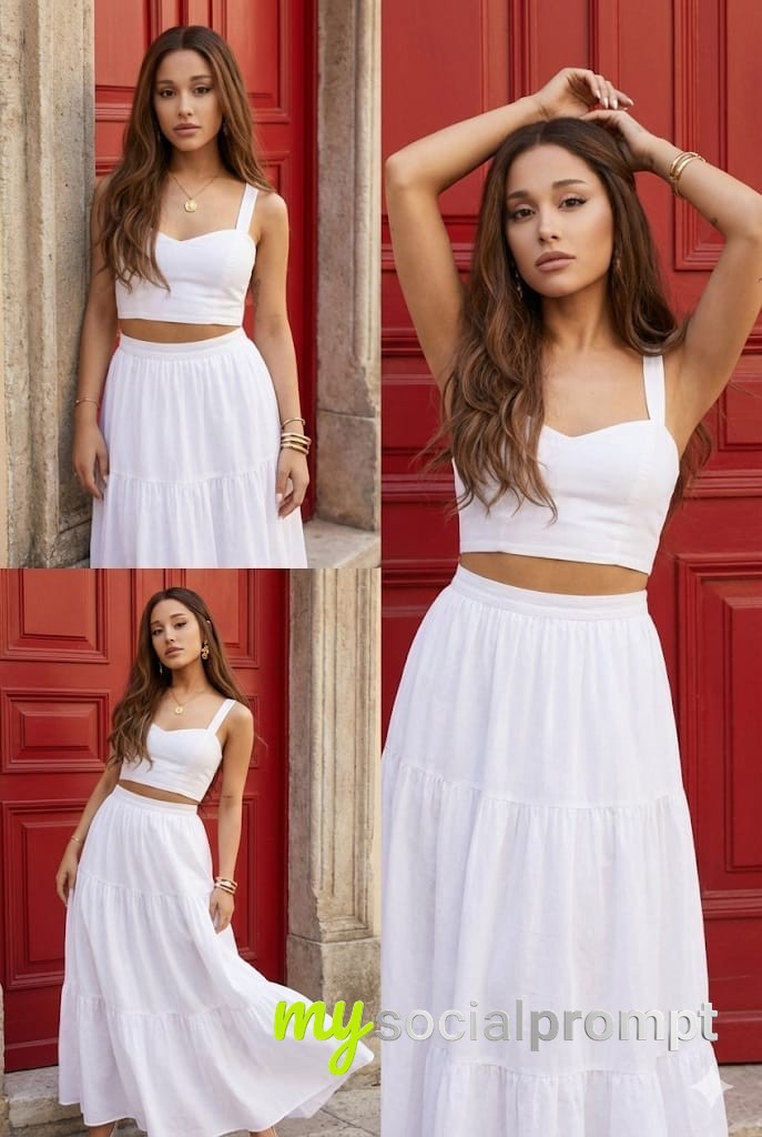 nanobanana prompt: Mediterranean Resort Fashion Editorial with The ICE Energy