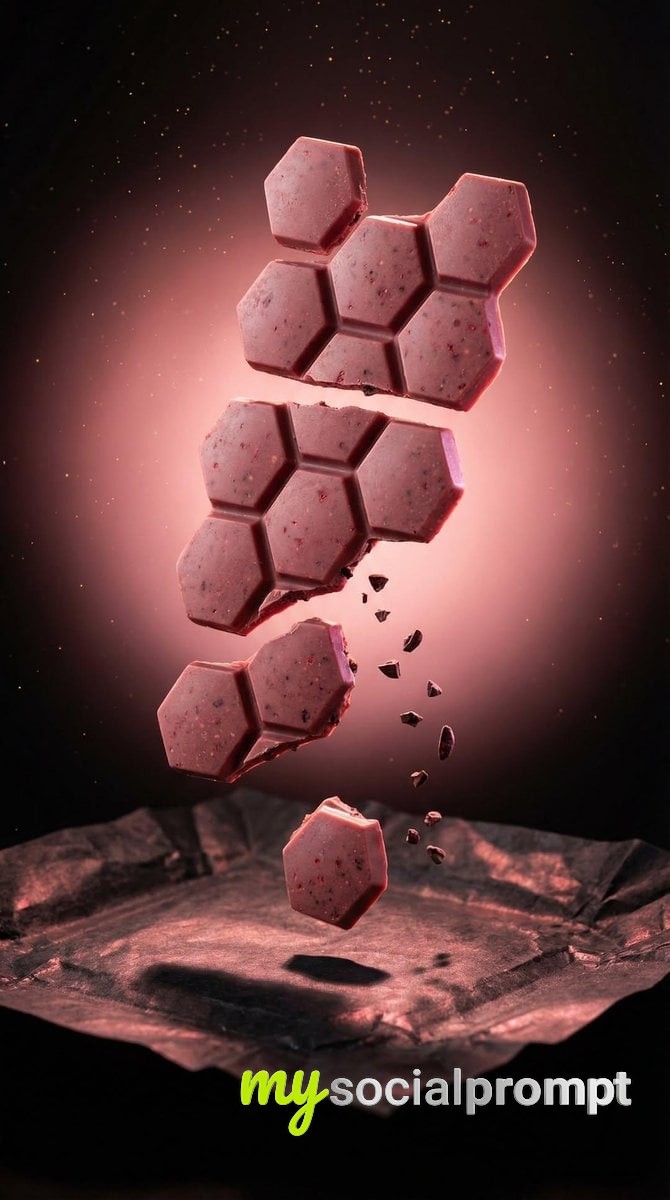 nanobanana prompt: Ultra-Realistic Chocolate Photography – Macro Details & Artistic Lighting 4