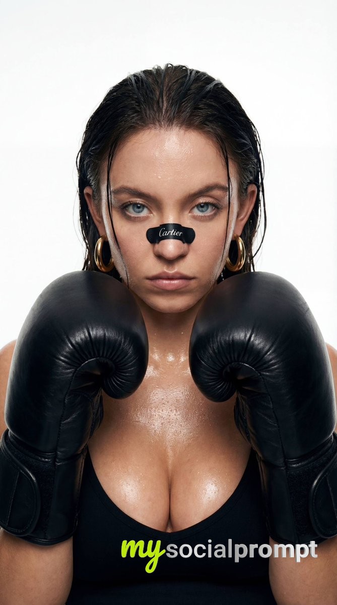 nanobanana prompt: Cinematic Boxing Portrait with Minimalist Luxury Aesthetic 2