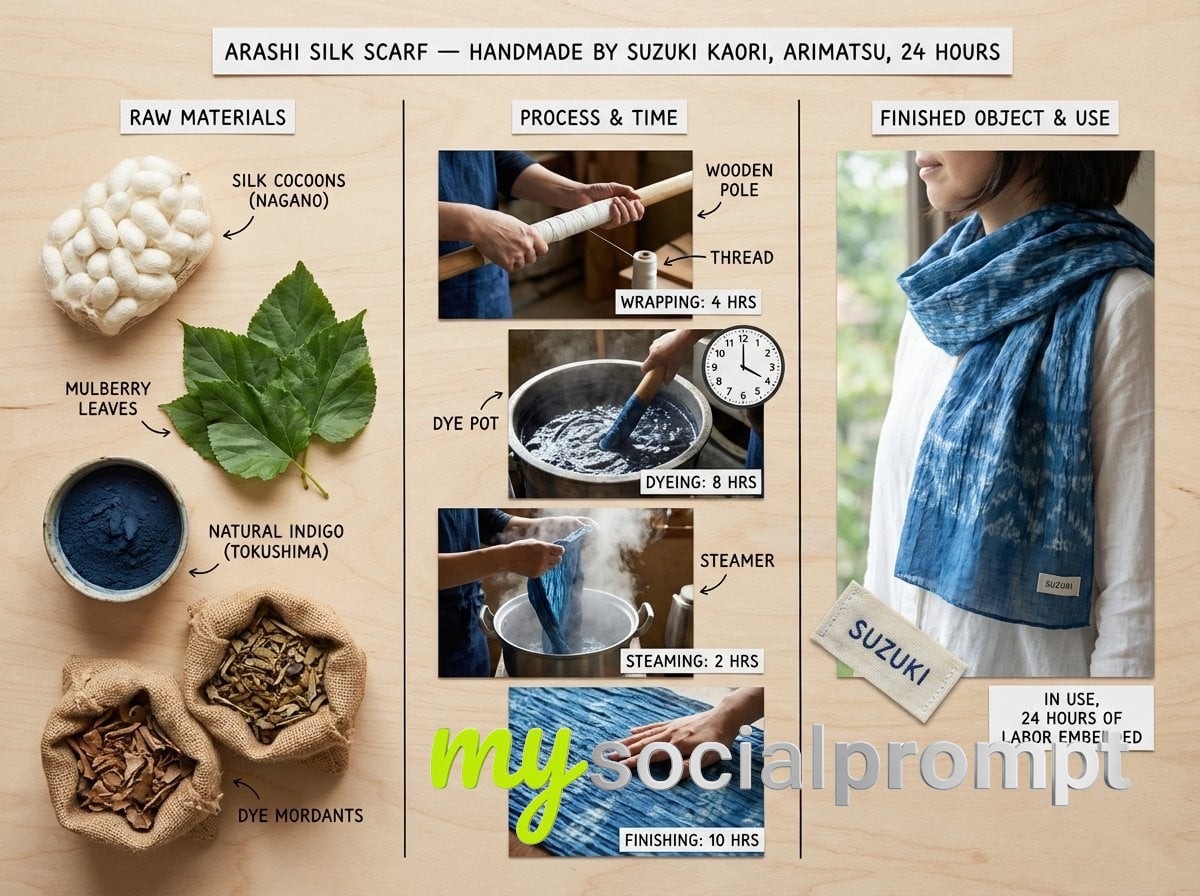 nanobanana prompt: The Artisan's Method Board: Ceramic Vase — Hand-Thrown on Wheel, Kyoto - AI Prompt Image 4