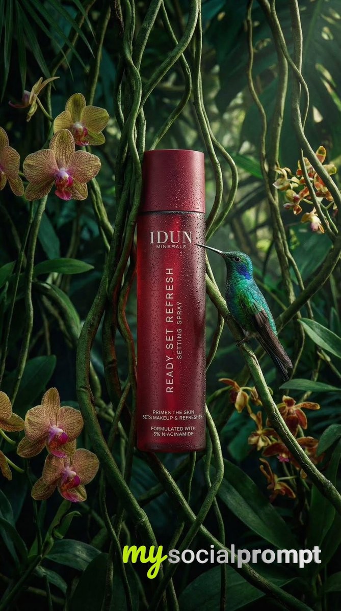nanobanana prompt: Eco-Luxury Product Photography with Cinematic Lighting