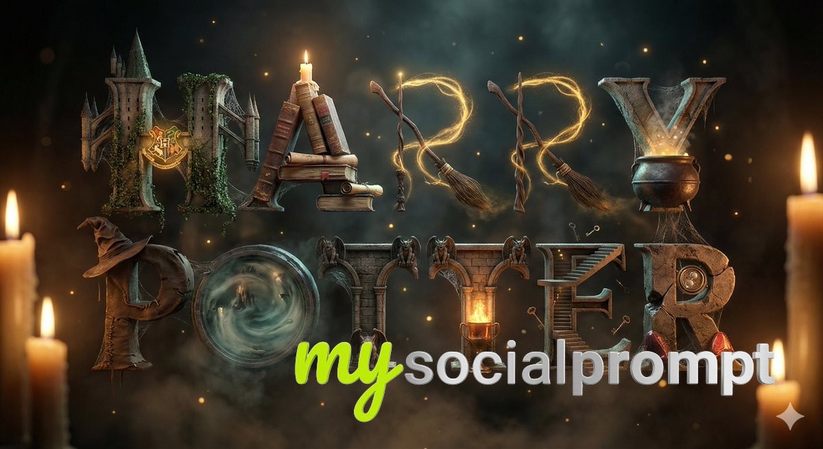 nanobanana prompt: Cinematic Typography with Narrative-Driven 3D Letter Sculpting - AI Prompt Image 2