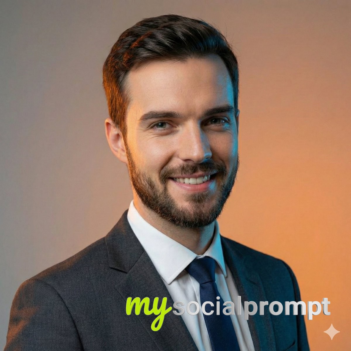 nanobanana prompt: Corporate Portrait with Cinematic Lighting & Minimalist Composition 3