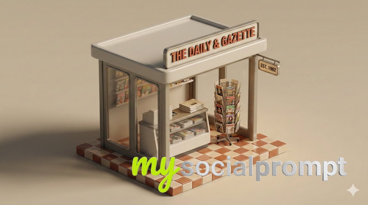 nanobanana prompt: Minimal 3D Isometric Diorama: Urban Retail Architecture with Soft Studio Lighting 4