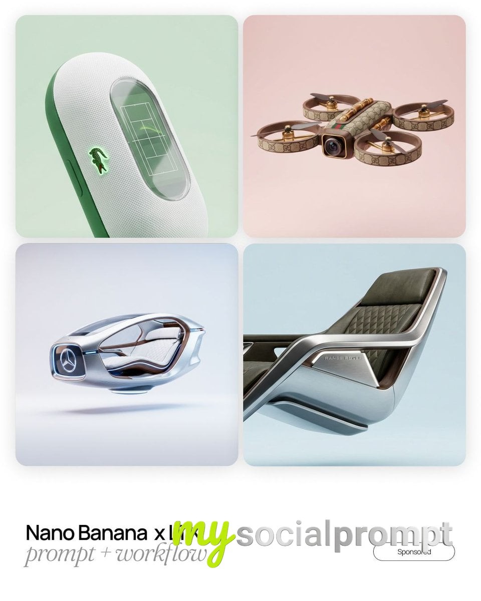 nanobanana prompt: Iconic Flagship Object Floating in Mid-Air, High-End Industrial Design