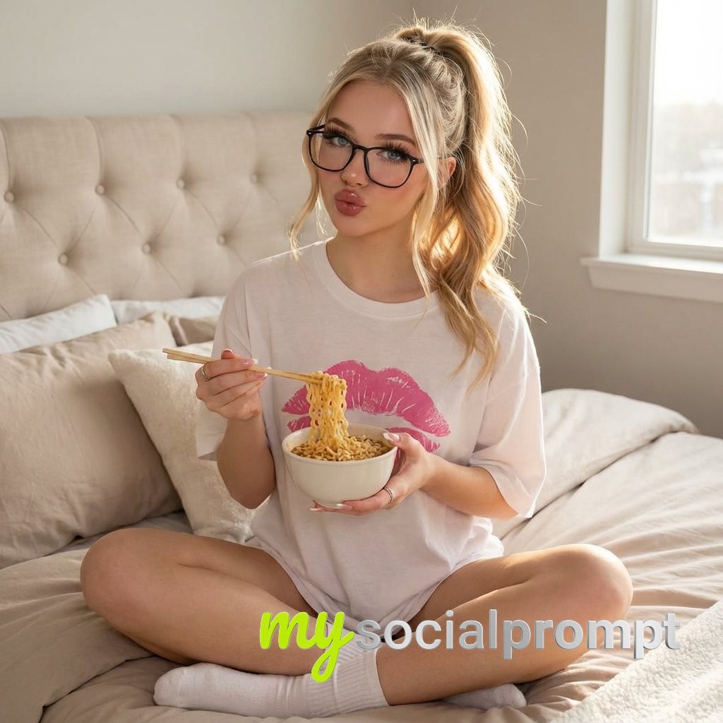 nanobanana prompt: Photorealistic Influencer Portrait with Cinematic Lighting