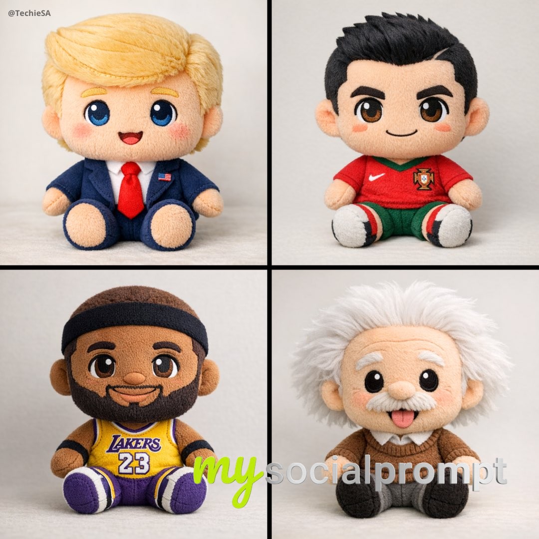 nanobanana prompt: Hyper-realistic Plush Toy Design with Cinematic Lighting