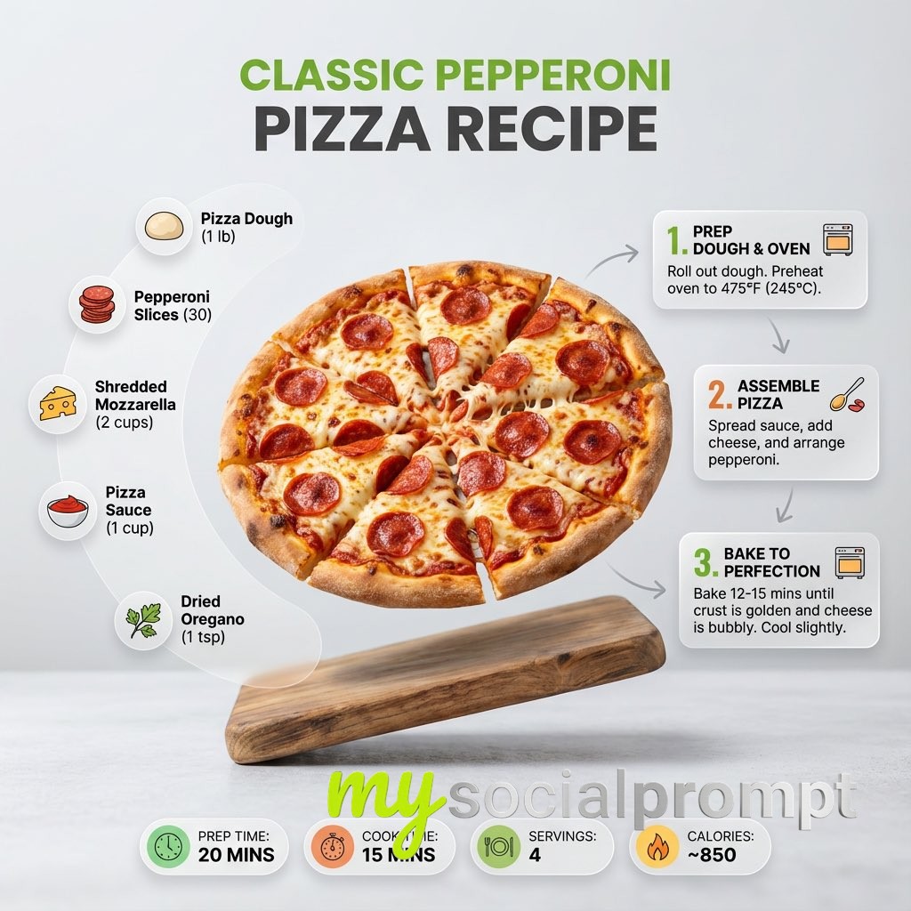 nanobanana prompt: Modern Recipe Infographic with Dynamic Editorial Layout