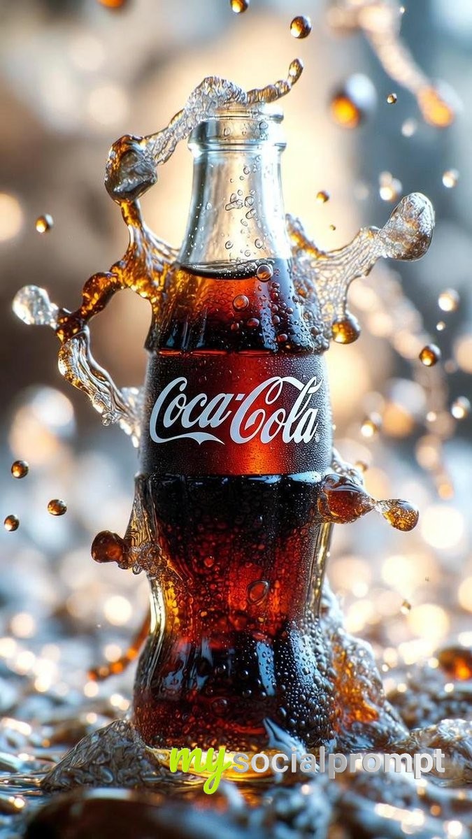nanobanana prompt: Hyper-realistic Pepsi Black Cinematic Product Photography - AI Prompt Image 3