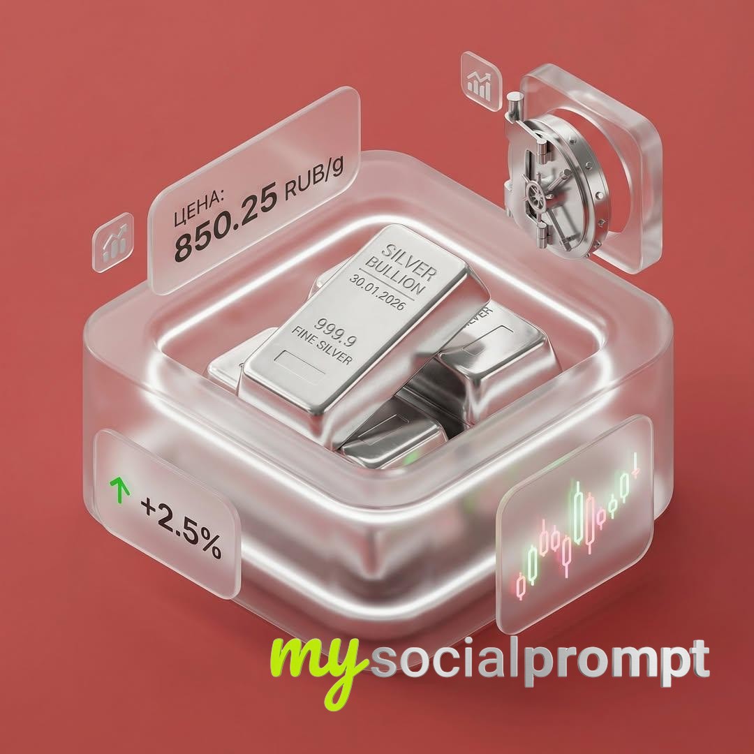 nanobanana prompt: Glassmorphism Gold Bar Isometric 3D Composition - AI Prompt Image 2